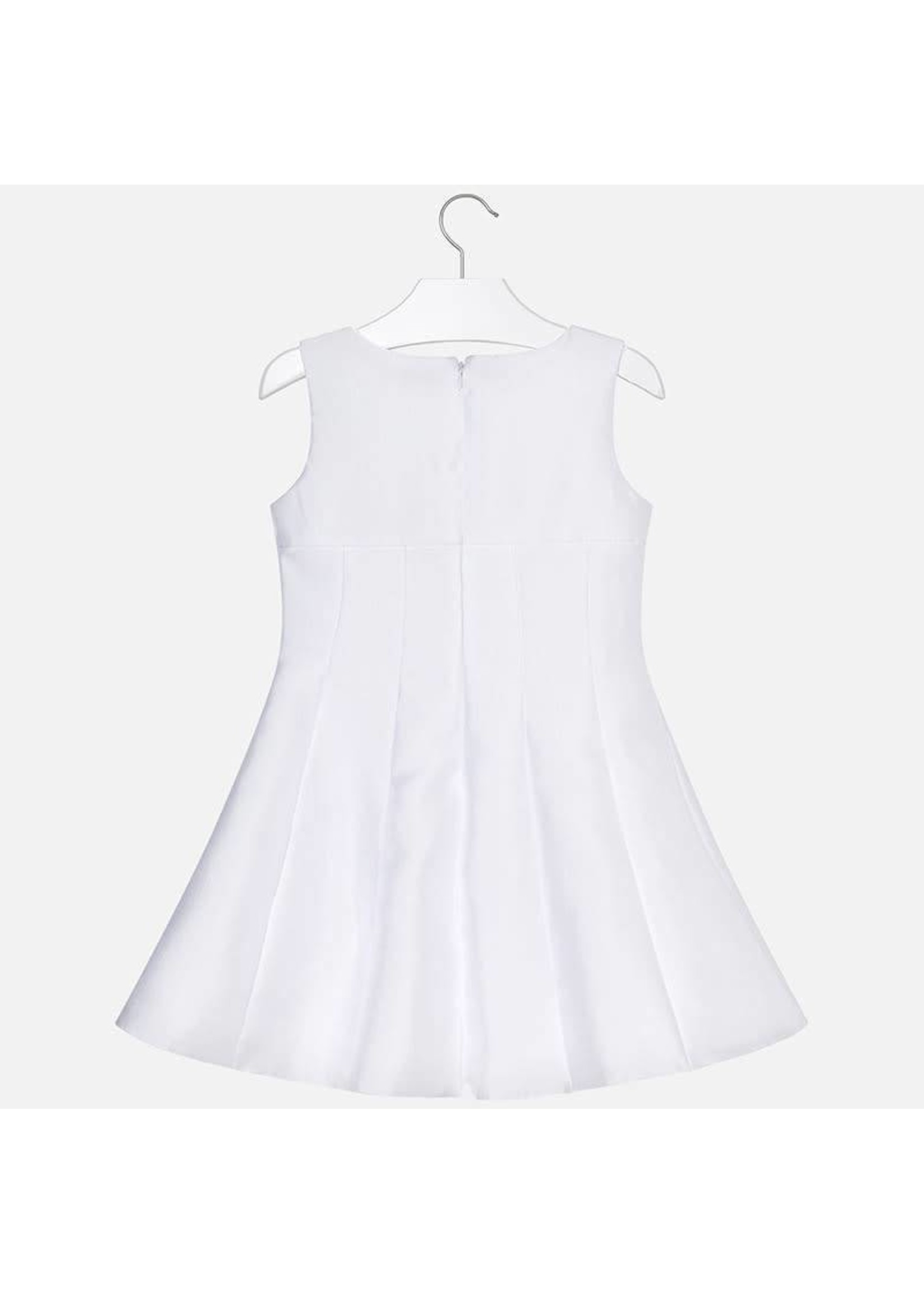 Mayoral Mayoral Taffeta dress White - 06926