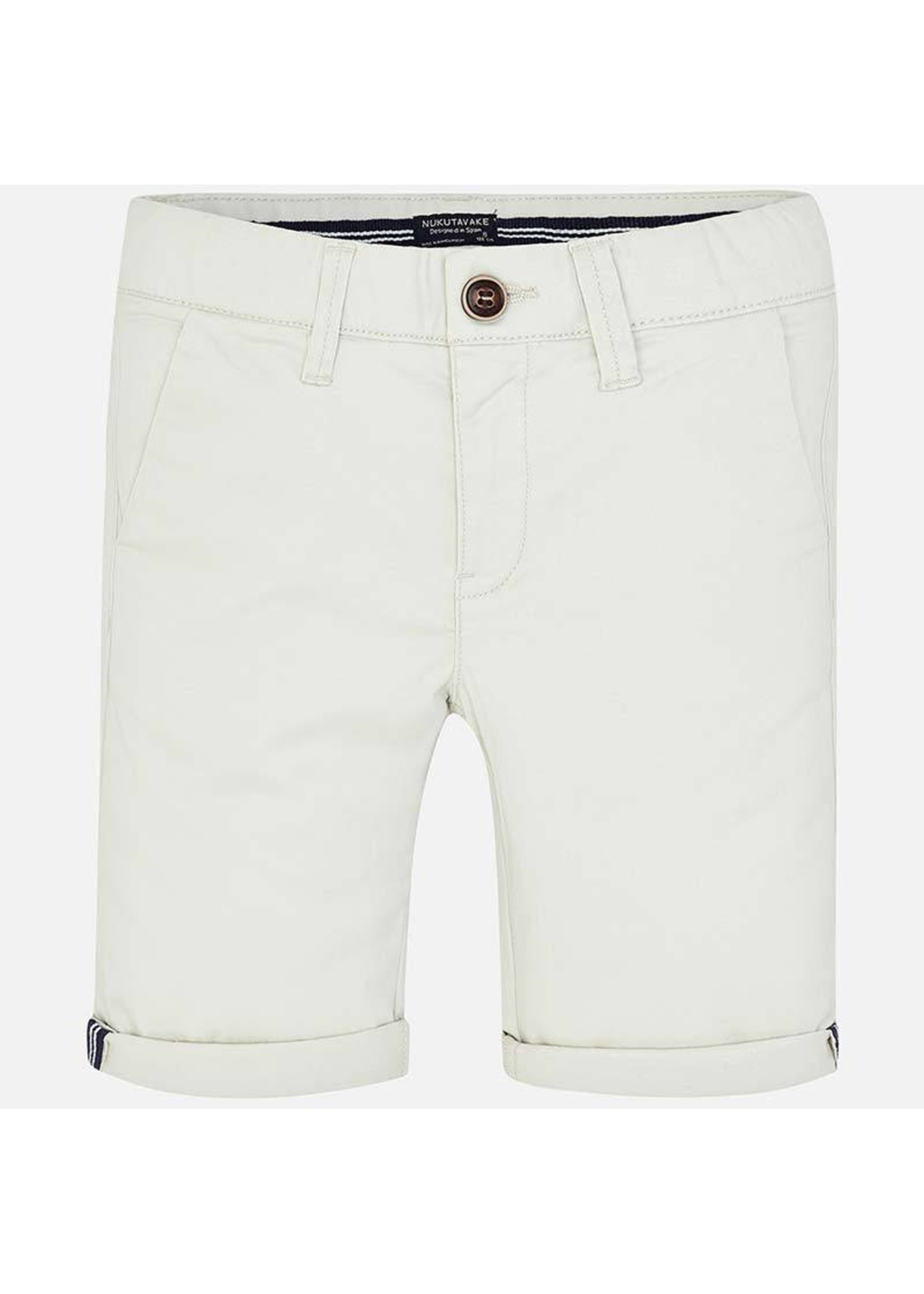 Mayoral Mayoral Basic twill chino shorts Basmati - 00242