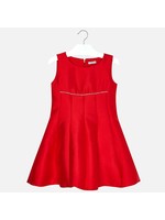 Mayoral Mayoral Taffeta dress Red - 06926