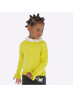 Mayoral Mayoral Ruffle sweater Yellow - 04303