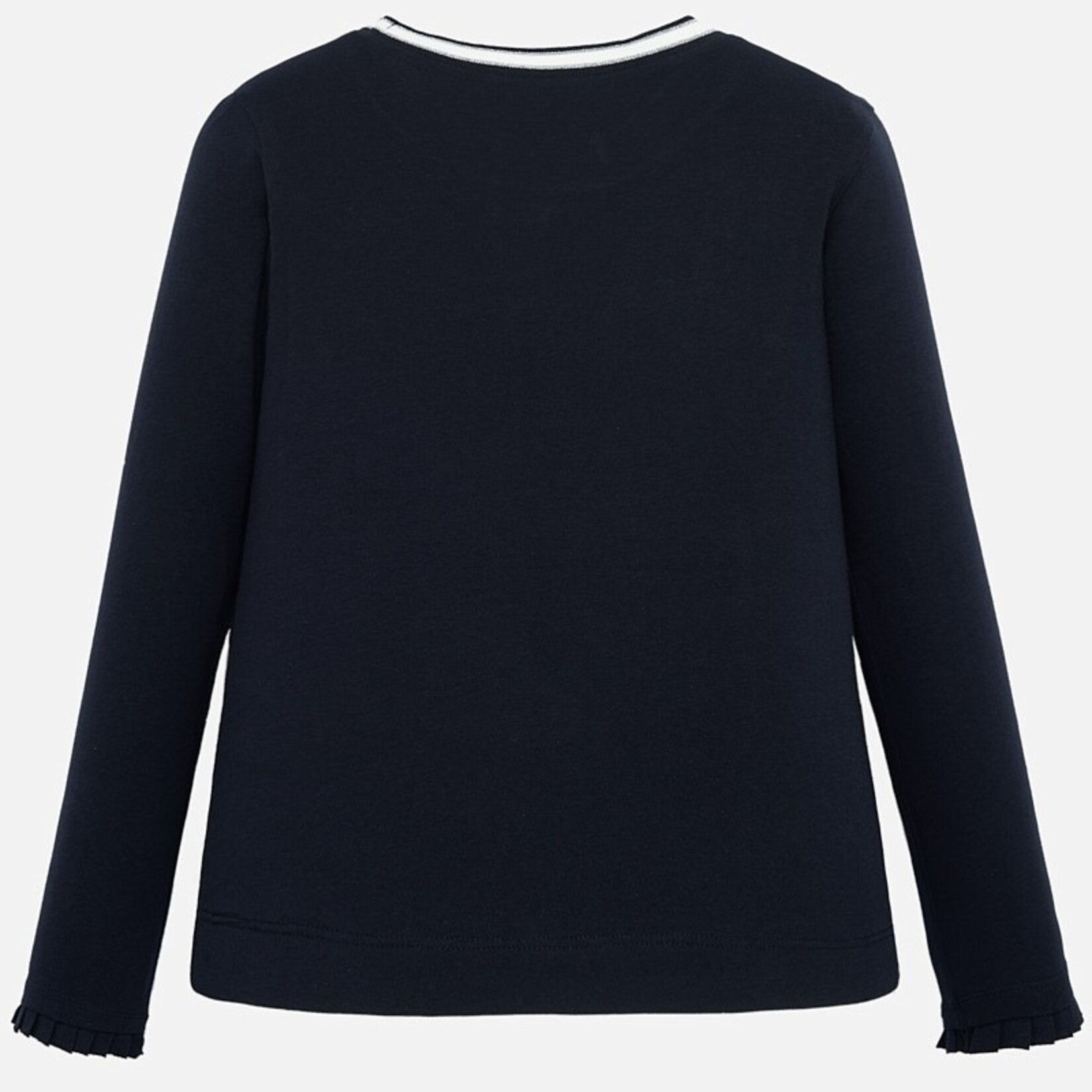 Mayoral Mayoral L/s t-shirt with applique Navy - 07007