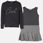Mayoral Mayoral Combined Knit dress Bright Lea - 07930