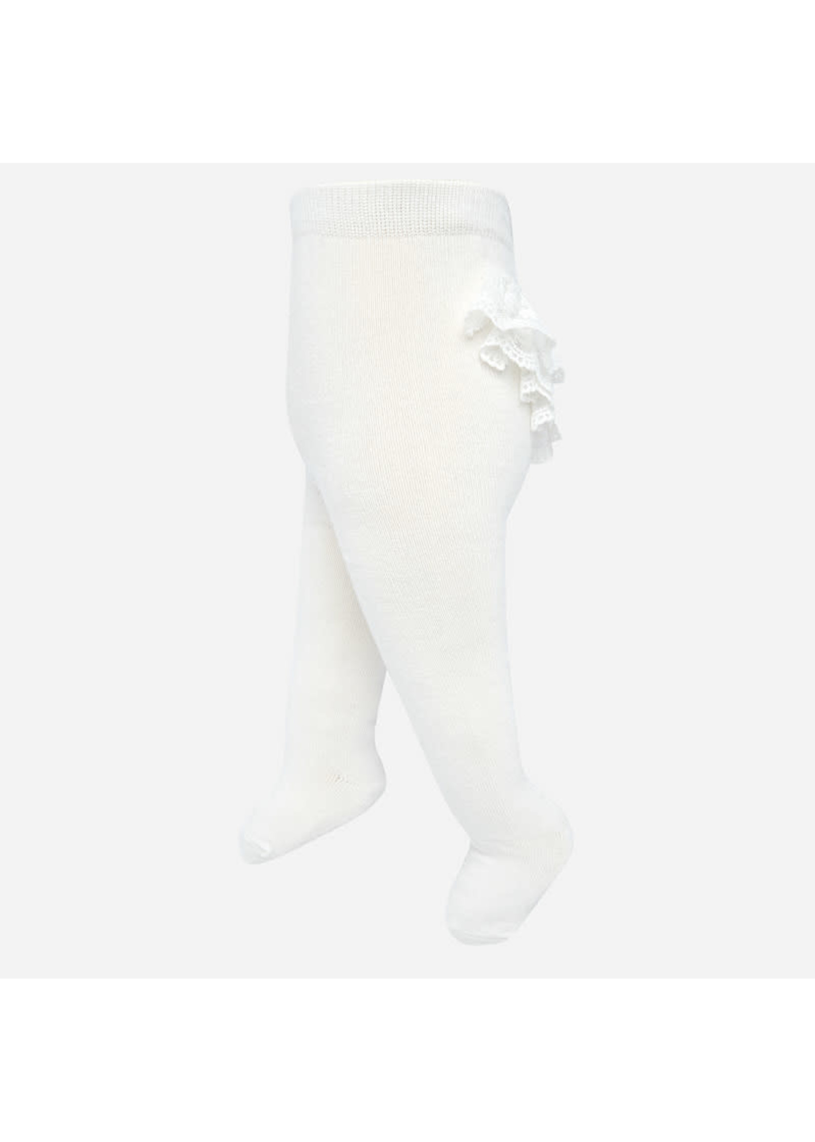 Mayoral Mayoral Flounces tights Natural - 10627