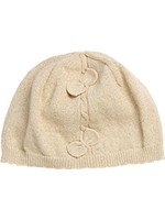 Boboli Boboli Knitwear hat for baby girl beige 708117