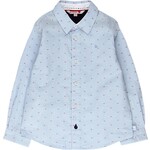 Boboli Boboli Long sleeves shirt for boy BLUE 738075
