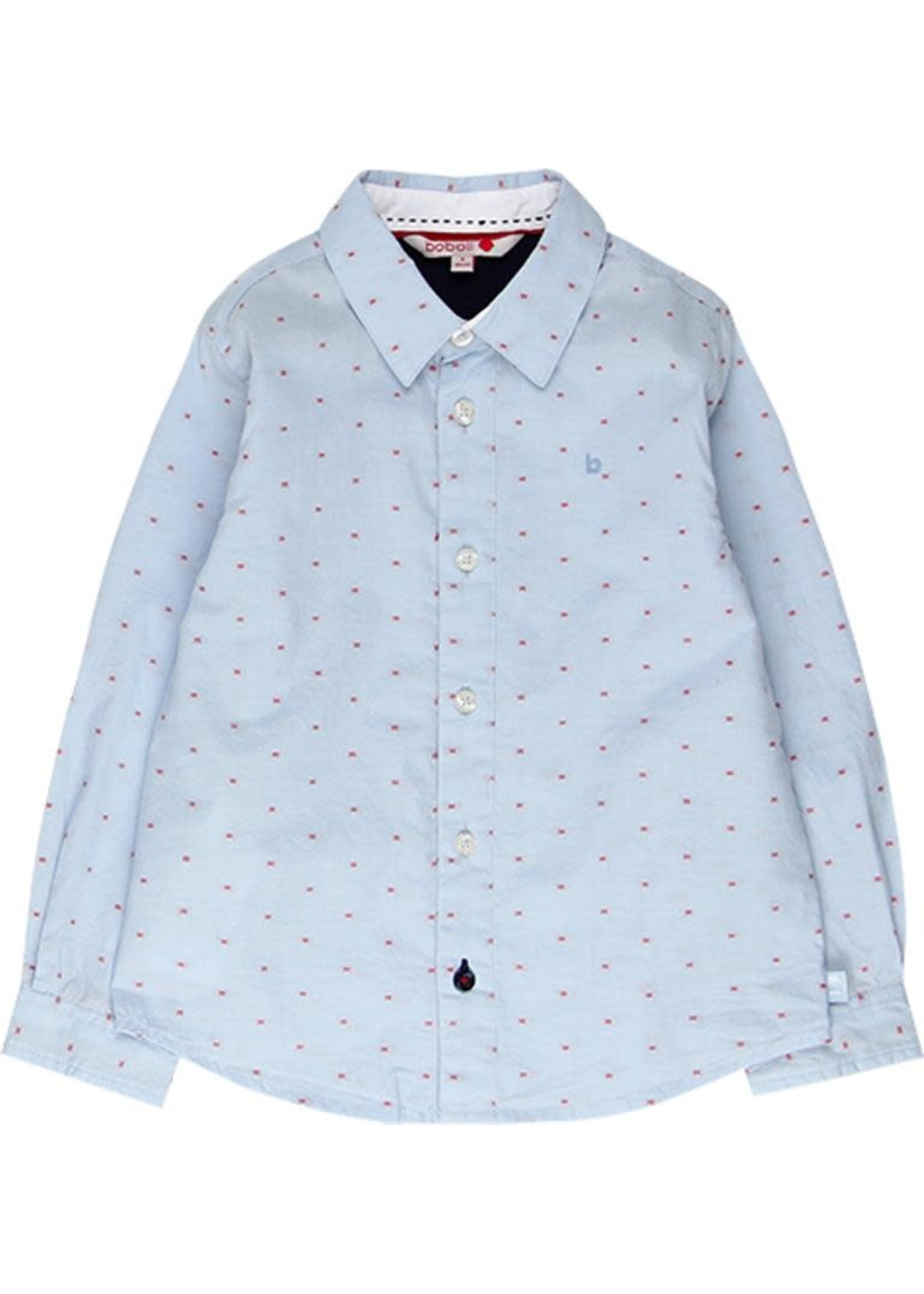 Boboli Long sleeves shirt for boy BLUE 738075