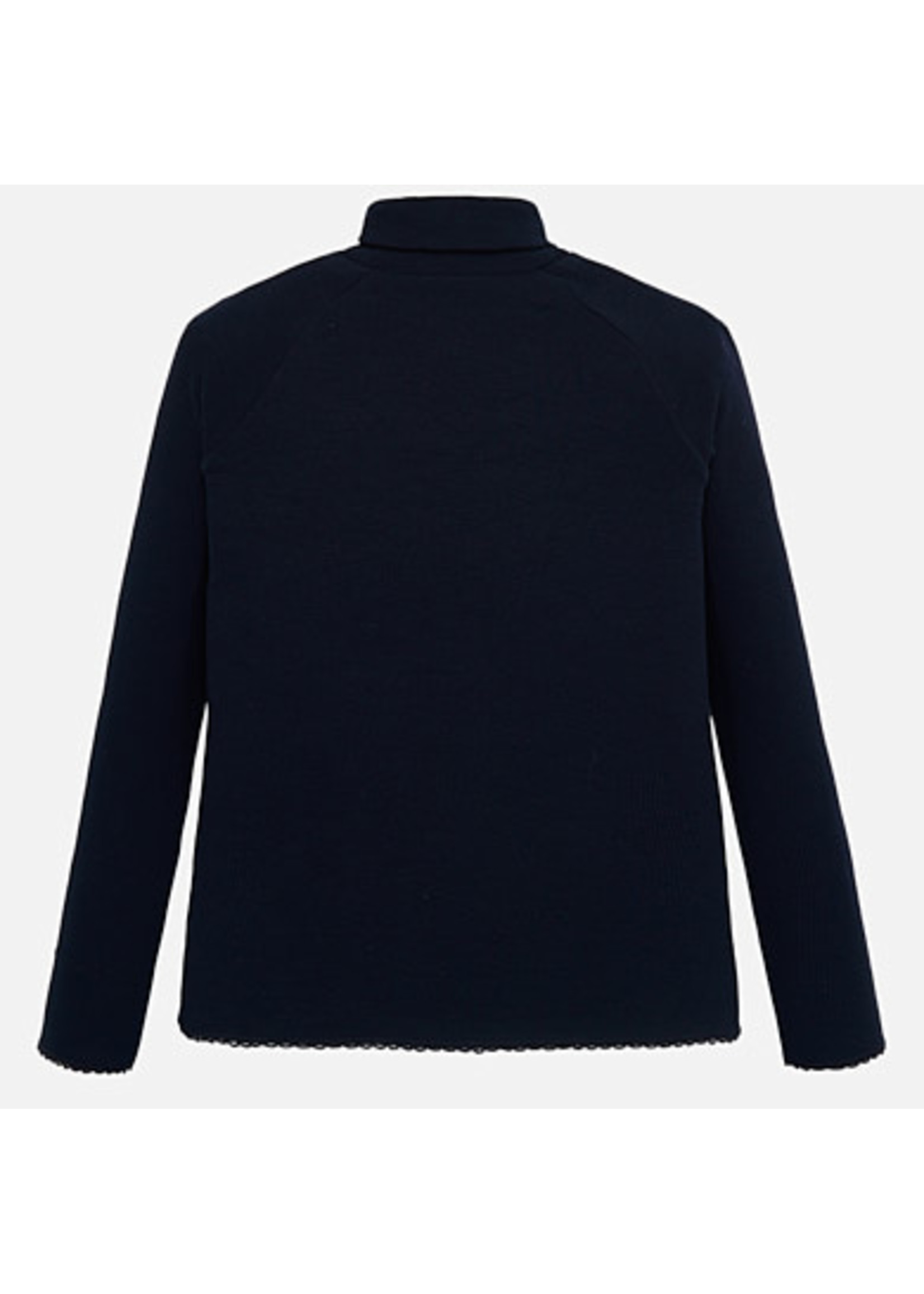 Mayoral Mayoral Ribbed knit turtleneck Navy - 07002