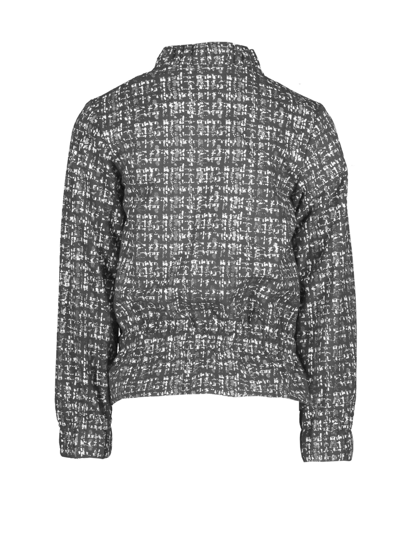 Le Chic Le Chic indoor jacket glitter tweed C909-5128 Grey Iron
