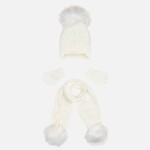 Mayoral Mayoral Hat & scarf set Natural - 10701