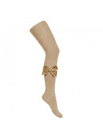 Condor Condor Maillots beige met  fluwelen strikken