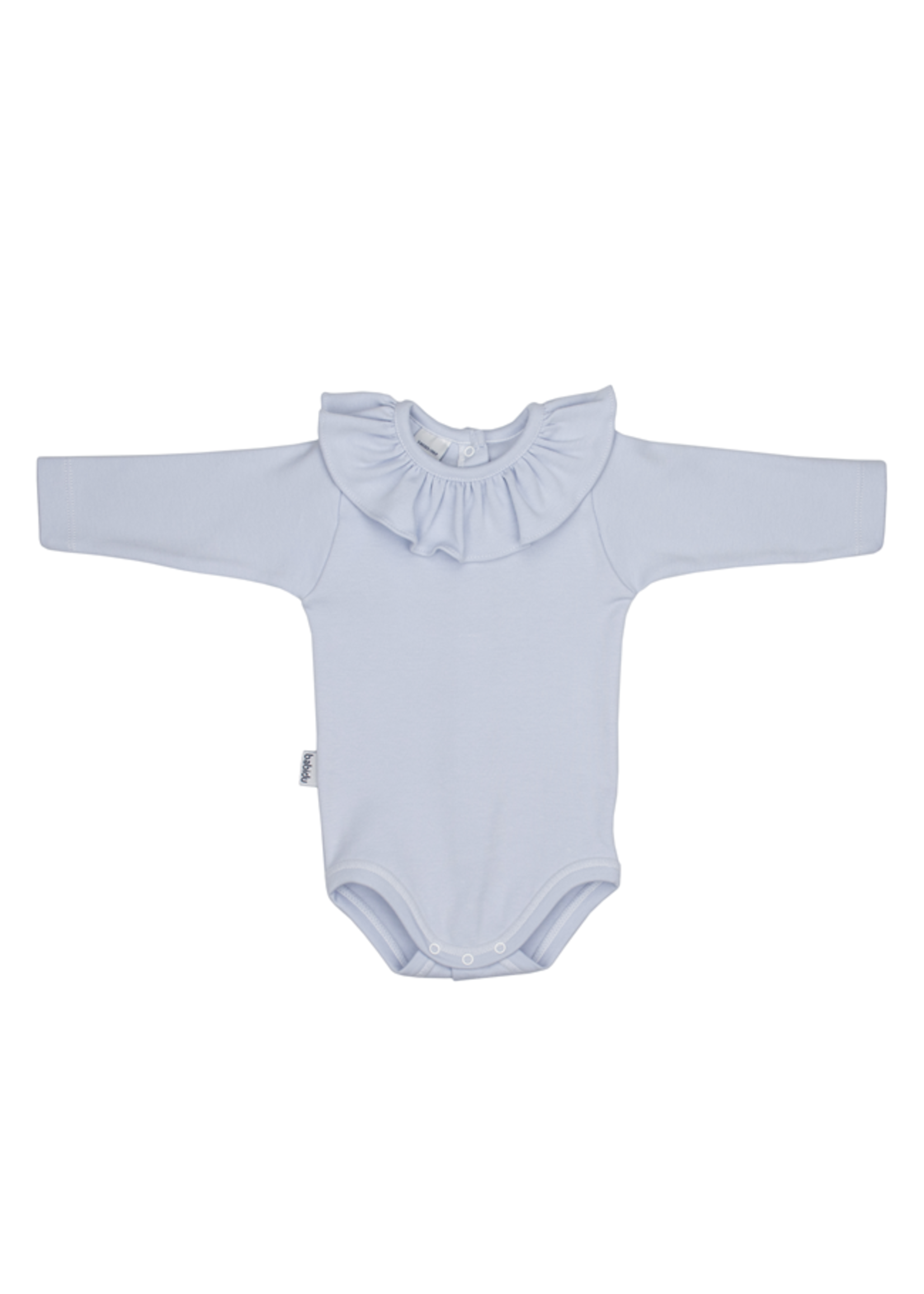 Babidu Babidu Romper  off white  met roesel kraag