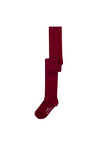 Boboli Basic thick tights for girl BORDEAUX