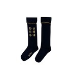 Le Chic Le Chic kneesocks with 3 bows C911-5905 Blue Navy