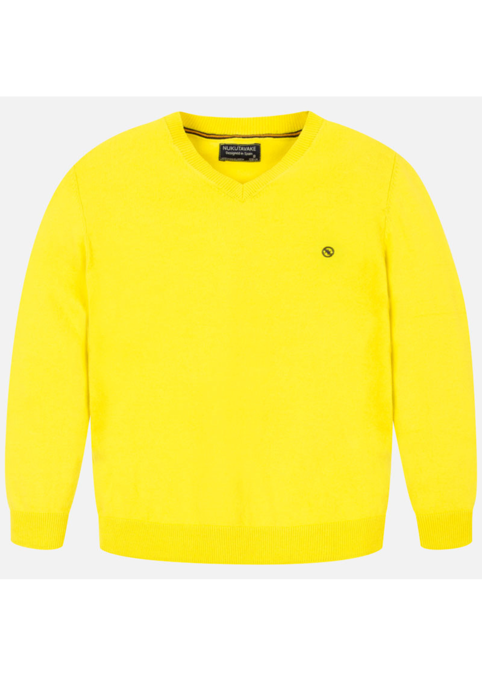 Mayoral Mayoral Basic cotton sweater Lemon - 00356