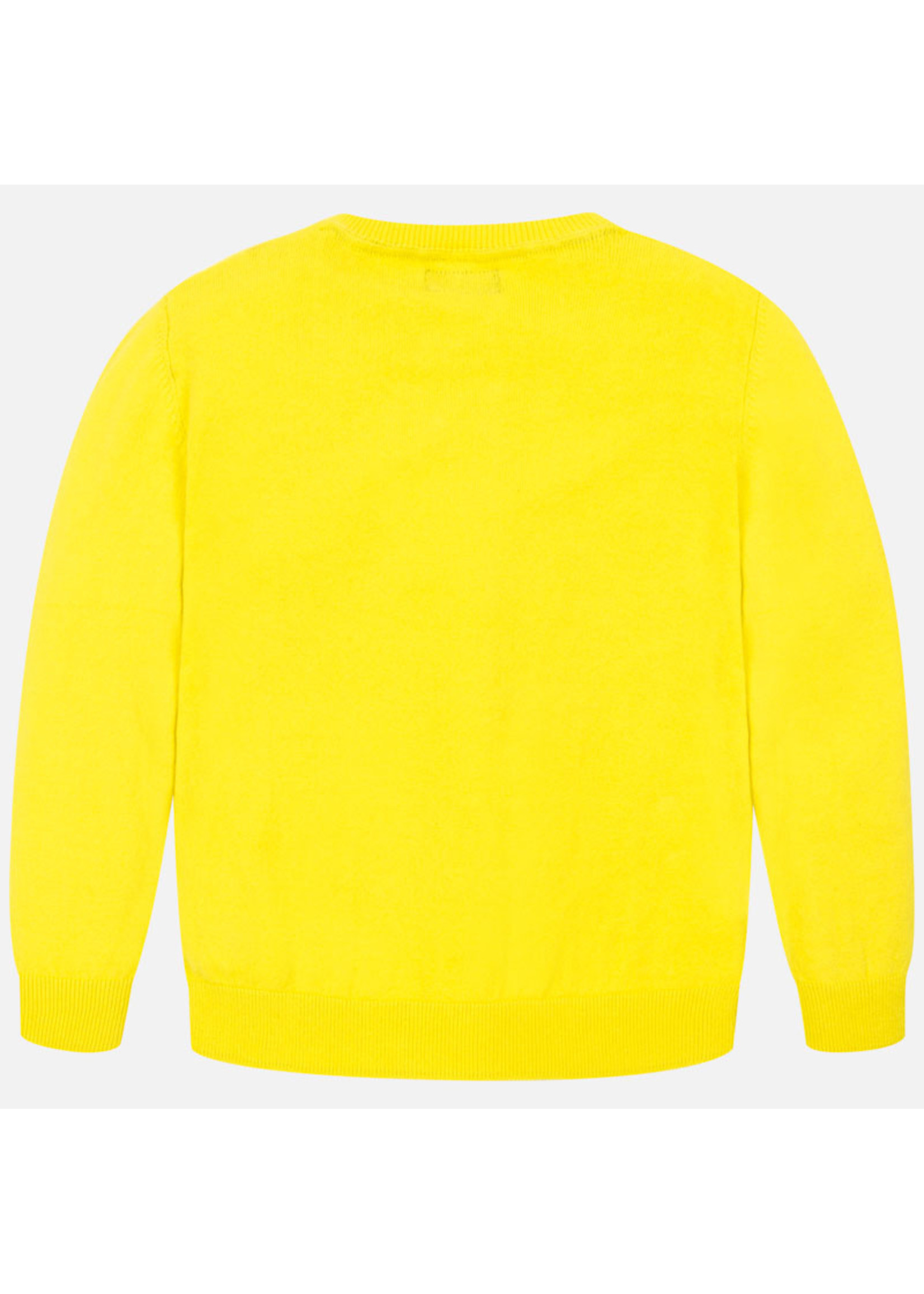 Mayoral Mayoral Basic cotton sweater Lemon - 00356