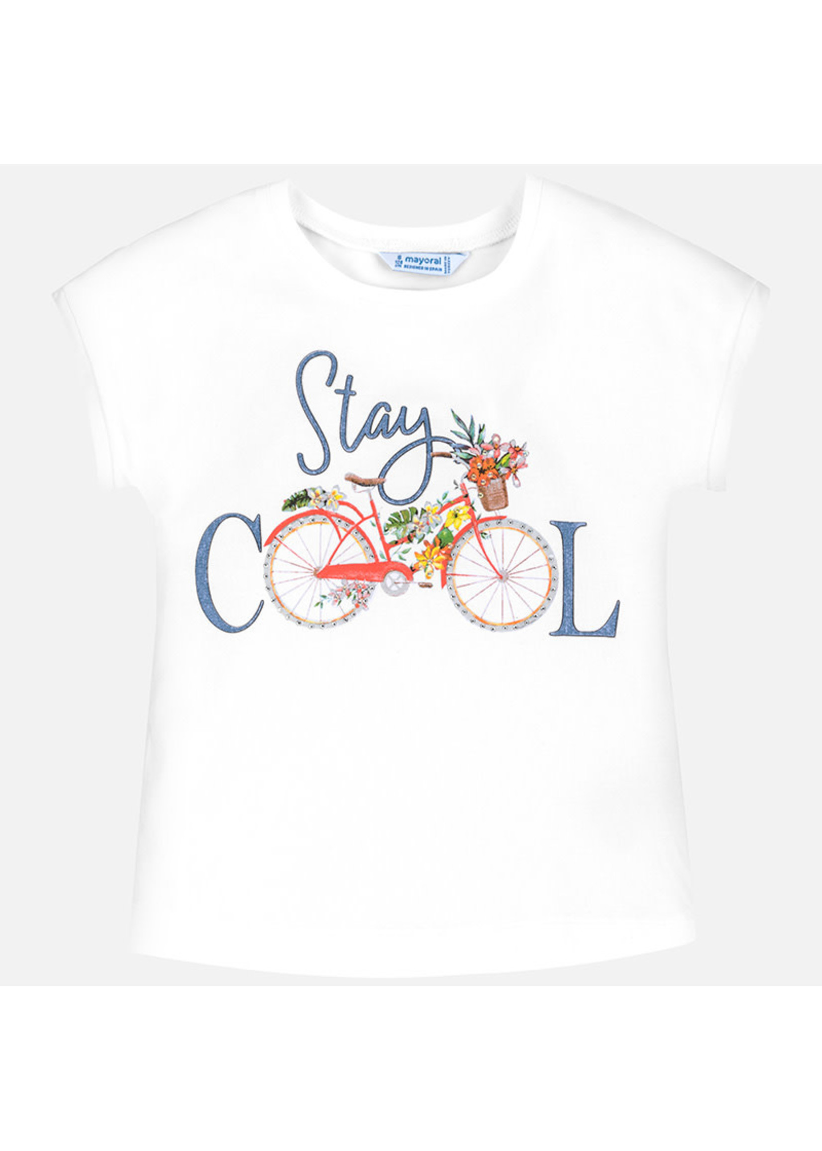 Mayoral Mayoral S/s t-shirt White - 06015