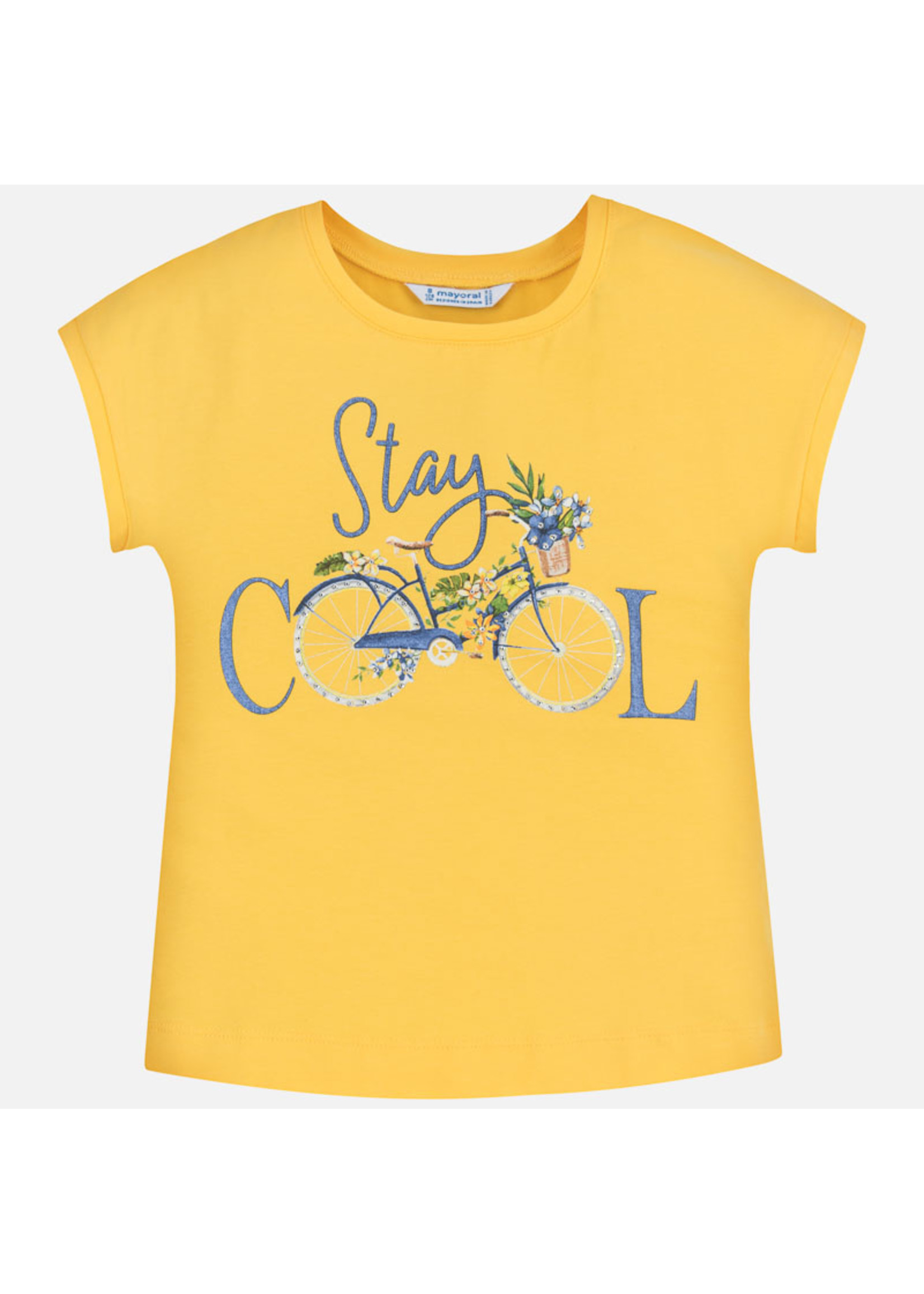 Mayoral Mayoral S/s t-shirt Yellow - 06015