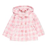 Boboli Boboli Technical fabric parka for baby girl checks 229148
