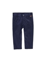 Boboli Boboli Stretch satin trousers for baby boy NAVY 719029