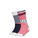 Tommy Hilfiger Tommy Hilfiger Sokken 2 paar blauw rood