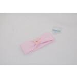 Heppidi Haarband baby roze met bloem