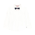 Boboli Boboli Long sleeves shirt for boy WHITE 739032