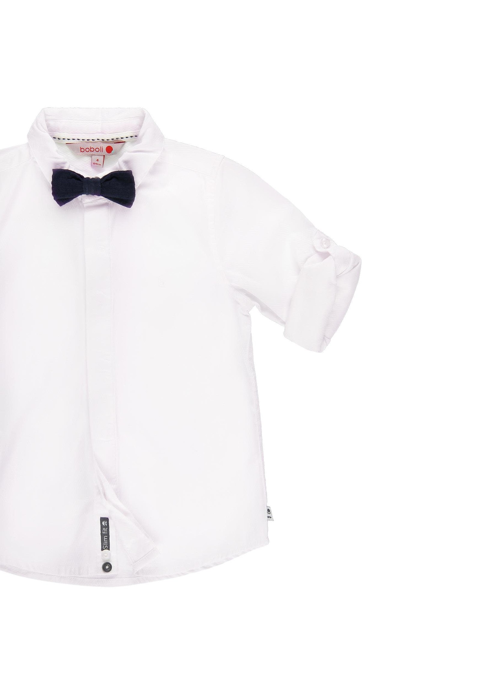 Boboli Long sleeves shirt for boy WHITE 739032