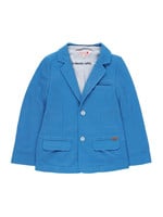 Boboli Knit blazer fantasy for boy overseas blue 739122