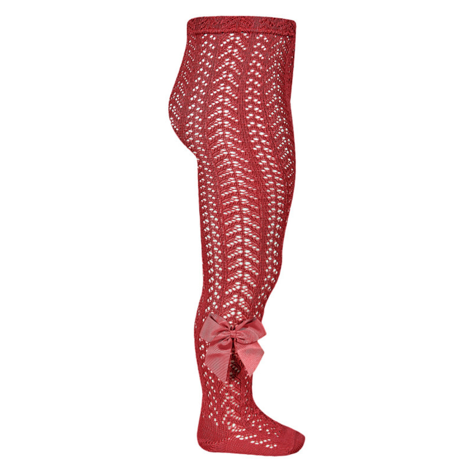 Condor Condor maillots rood opengewerkt met strik