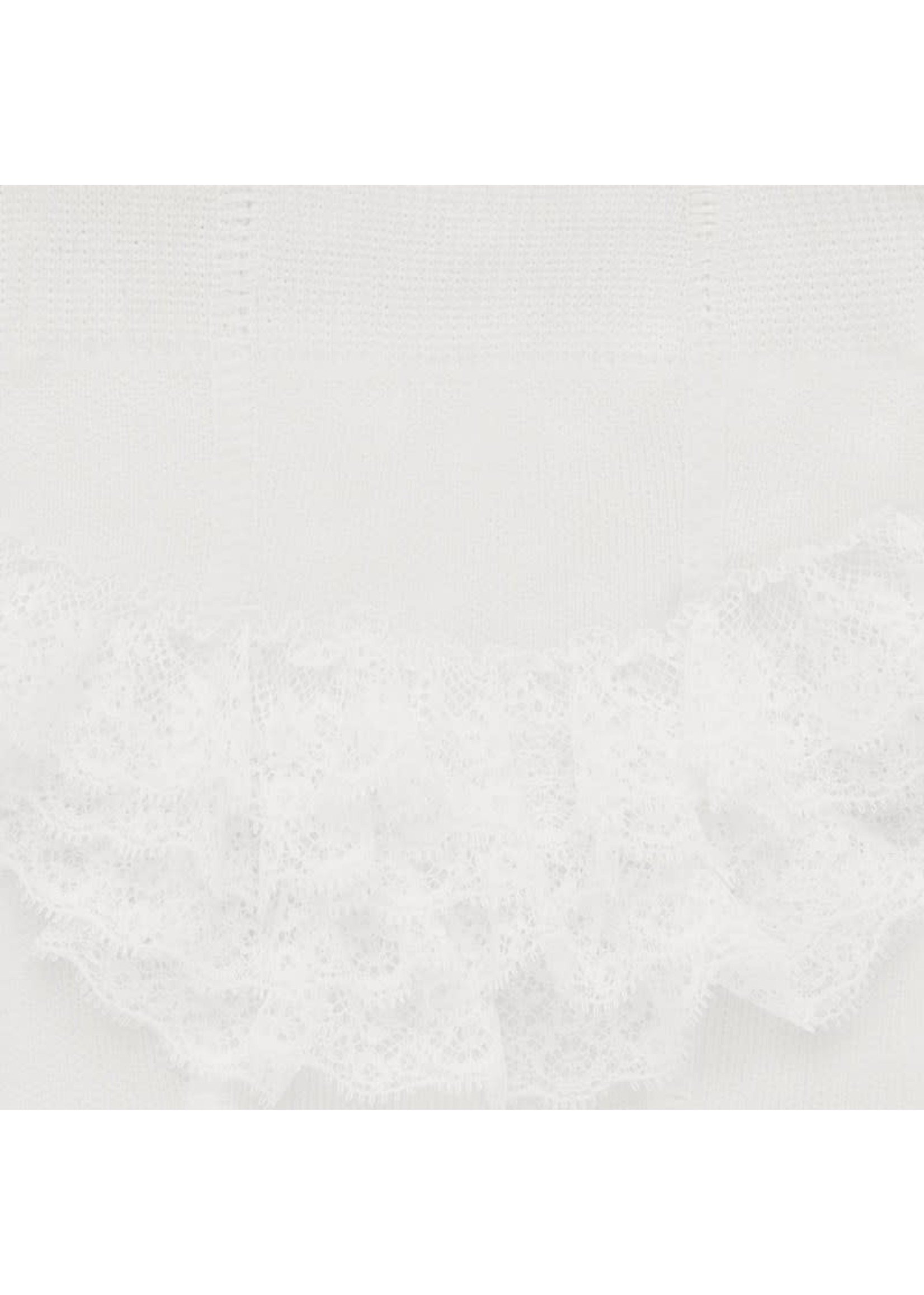 Mayoral Mayoral Flounces wit met kanten rand