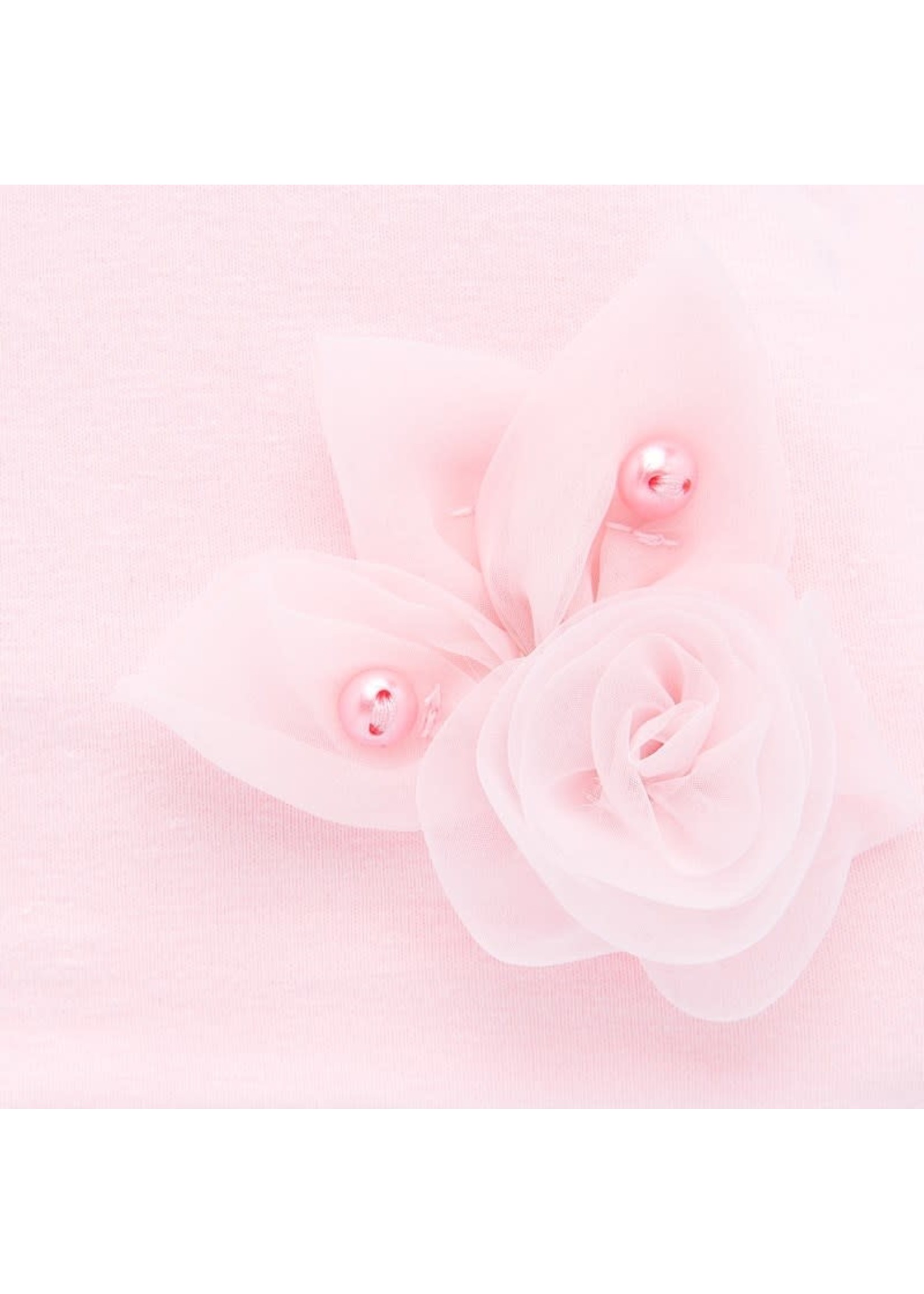 Mayoral Mayoral  Hat with applique for baby girl pink