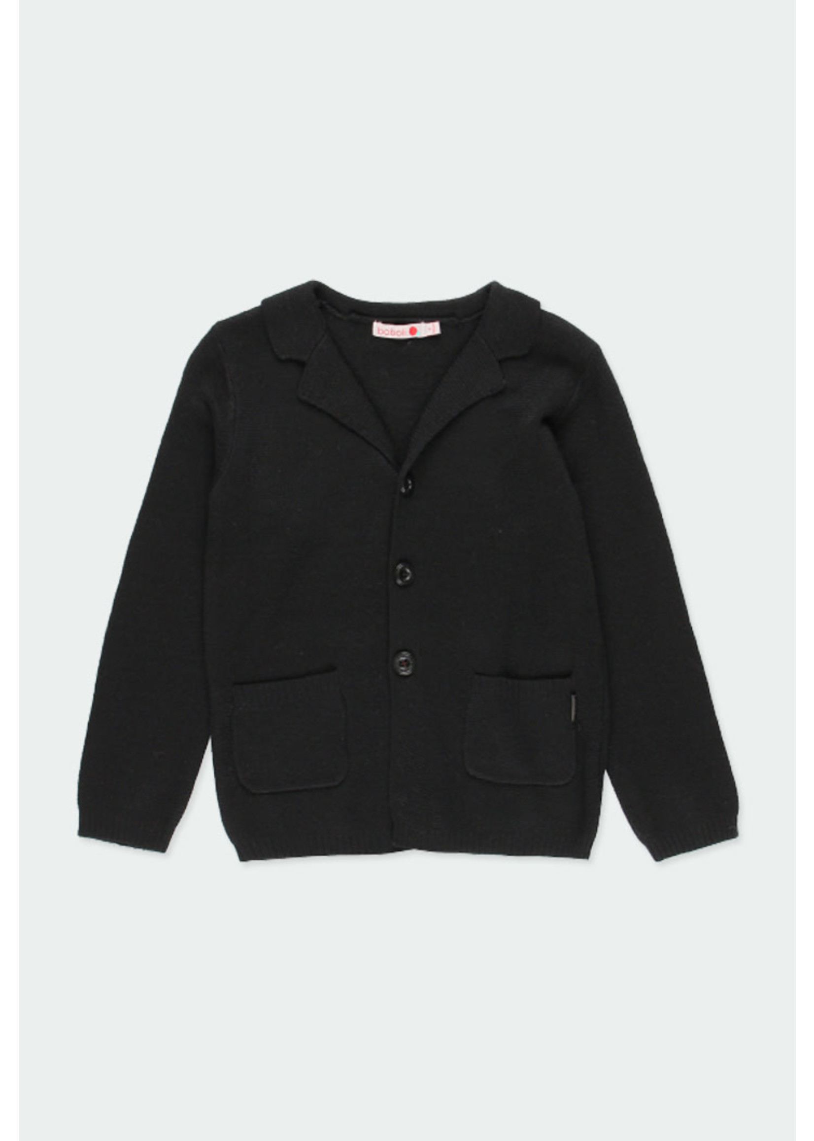 Boboli Boboli Knitwear jacket for boy BLACK 731113