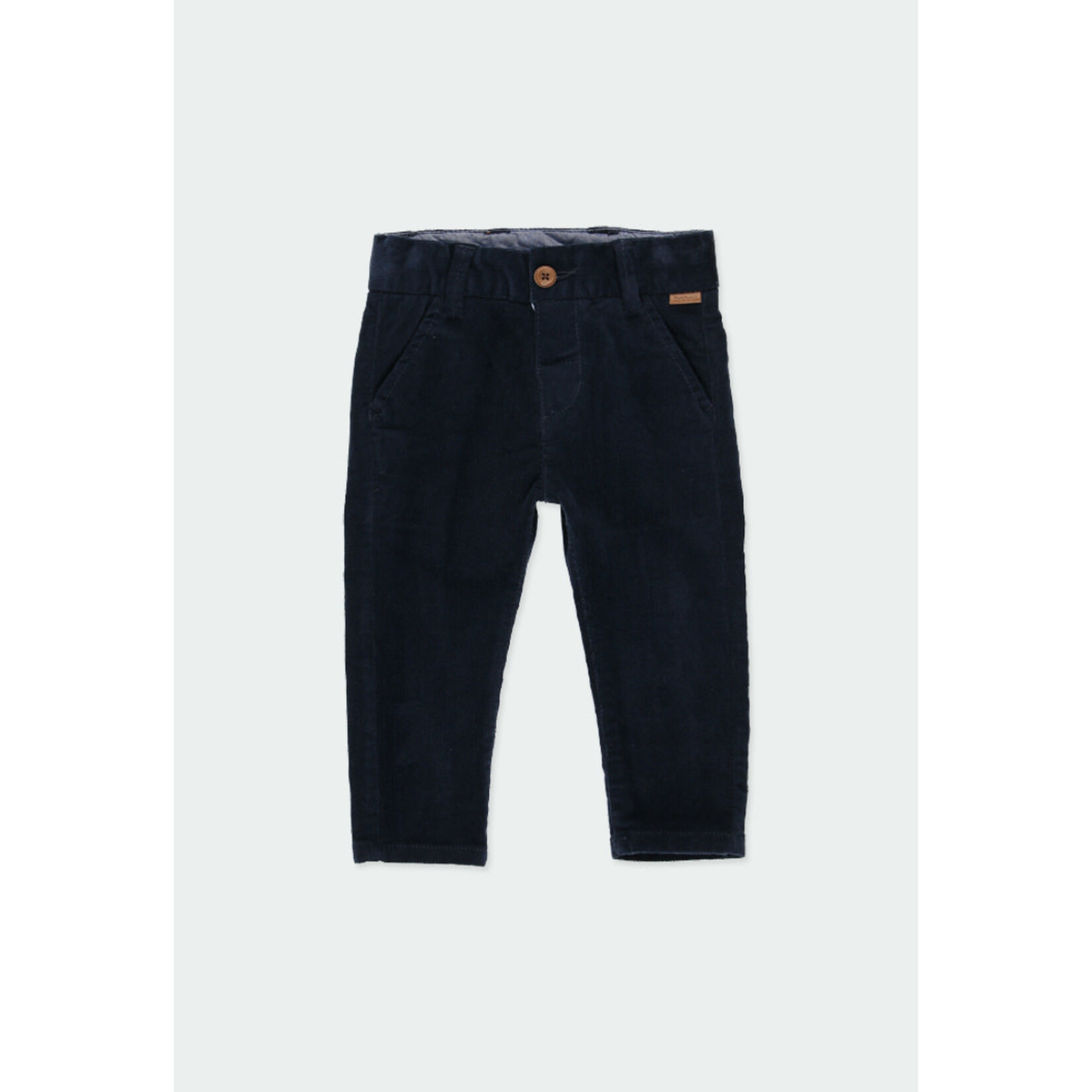 Boboli Boboli Microcorduroy trousers stretch for baby boy NAVY 711245