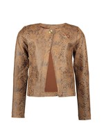 Le Chic Le Chic cardigan snake leather look C008-5125 Cinnamon