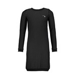 Le Chic Le Chic dress bodycon pinstripe H008-3800 Black