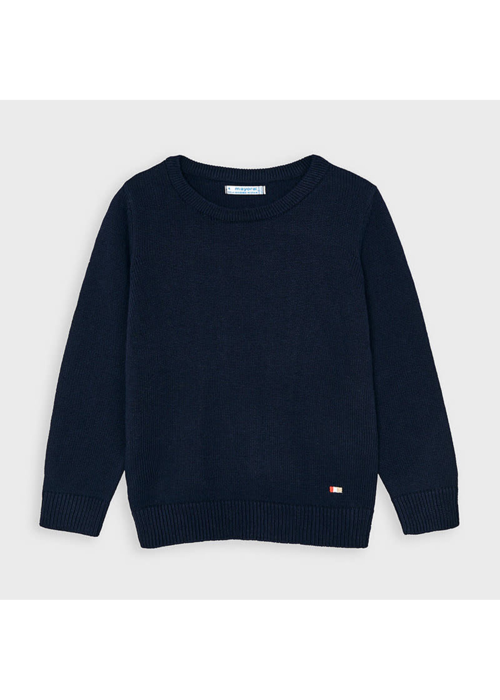 Mayoral Mayoral Basic crew neck sweater Navy - 20 00311