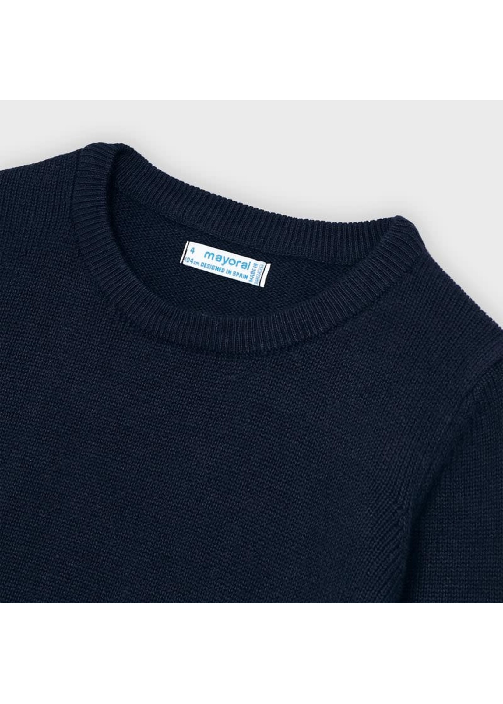 Mayoral Mayoral Basic crew neck sweater Navy - 20 00311