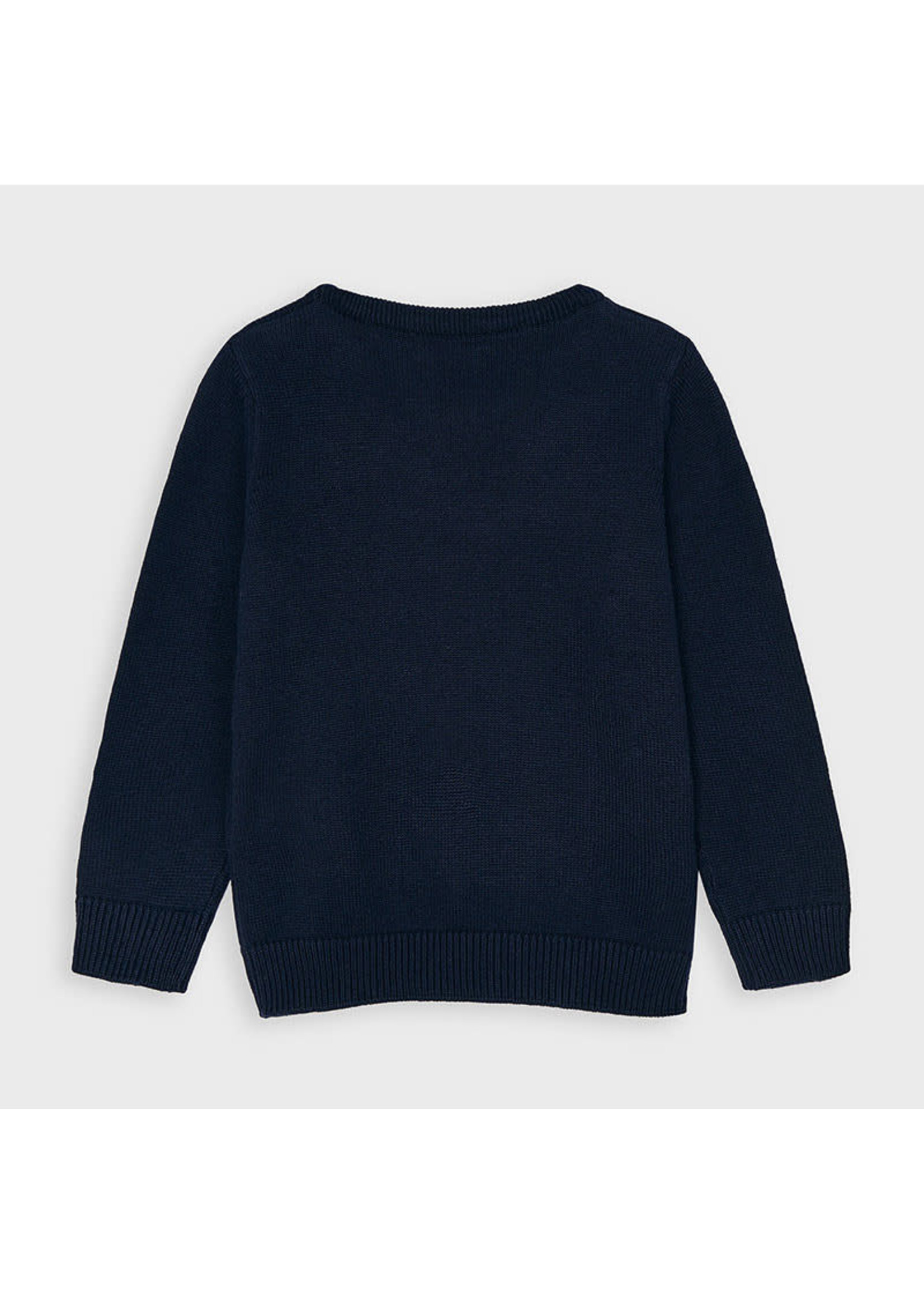 Mayoral Mayoral Basic crew neck sweater Navy - 20 00311