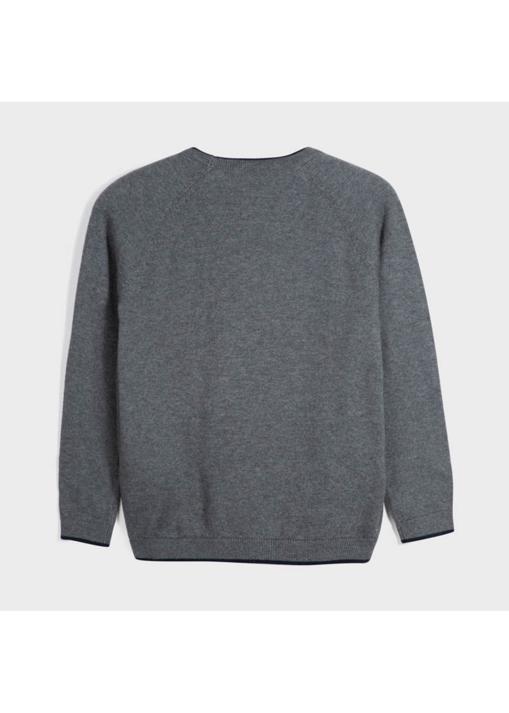 Mayoral Mayoral Basic crew neck sweater Gray - 20 00350