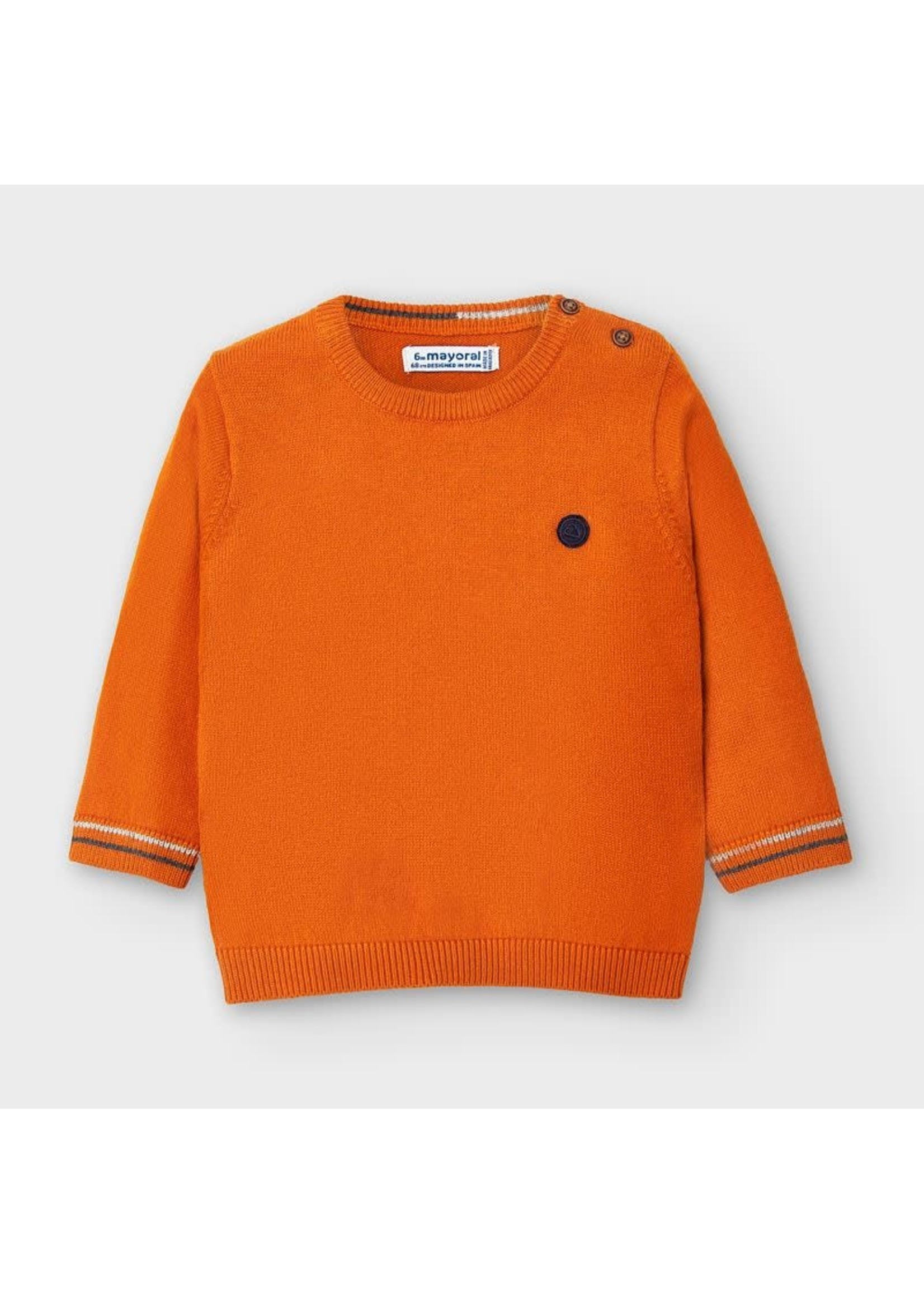 Mayoral Mayoral Basic crew neck sweater Cheddar - 20 00351