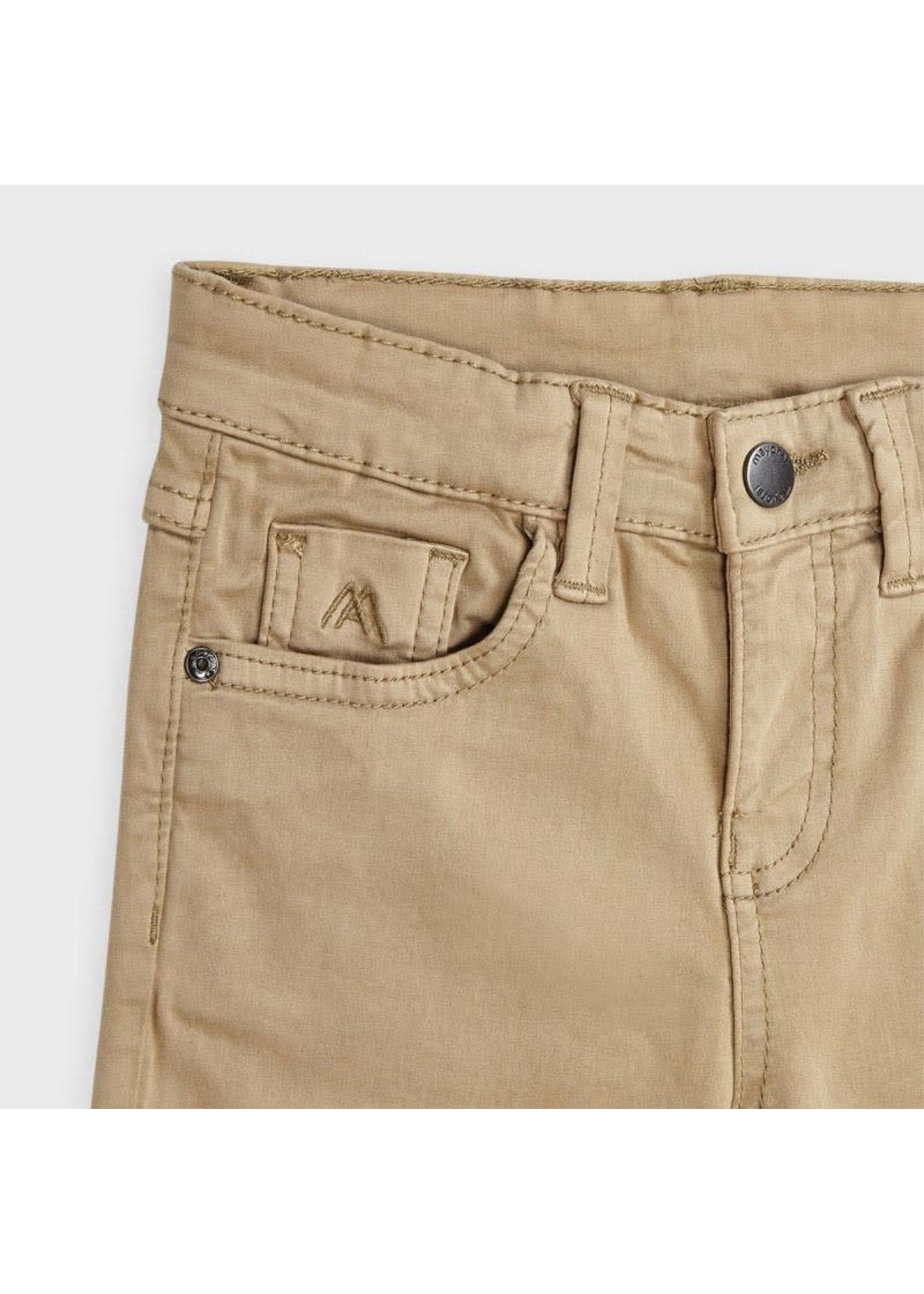 Mayoral Mayoral 5 pocket slim fit basic pant Camel - 20 00517