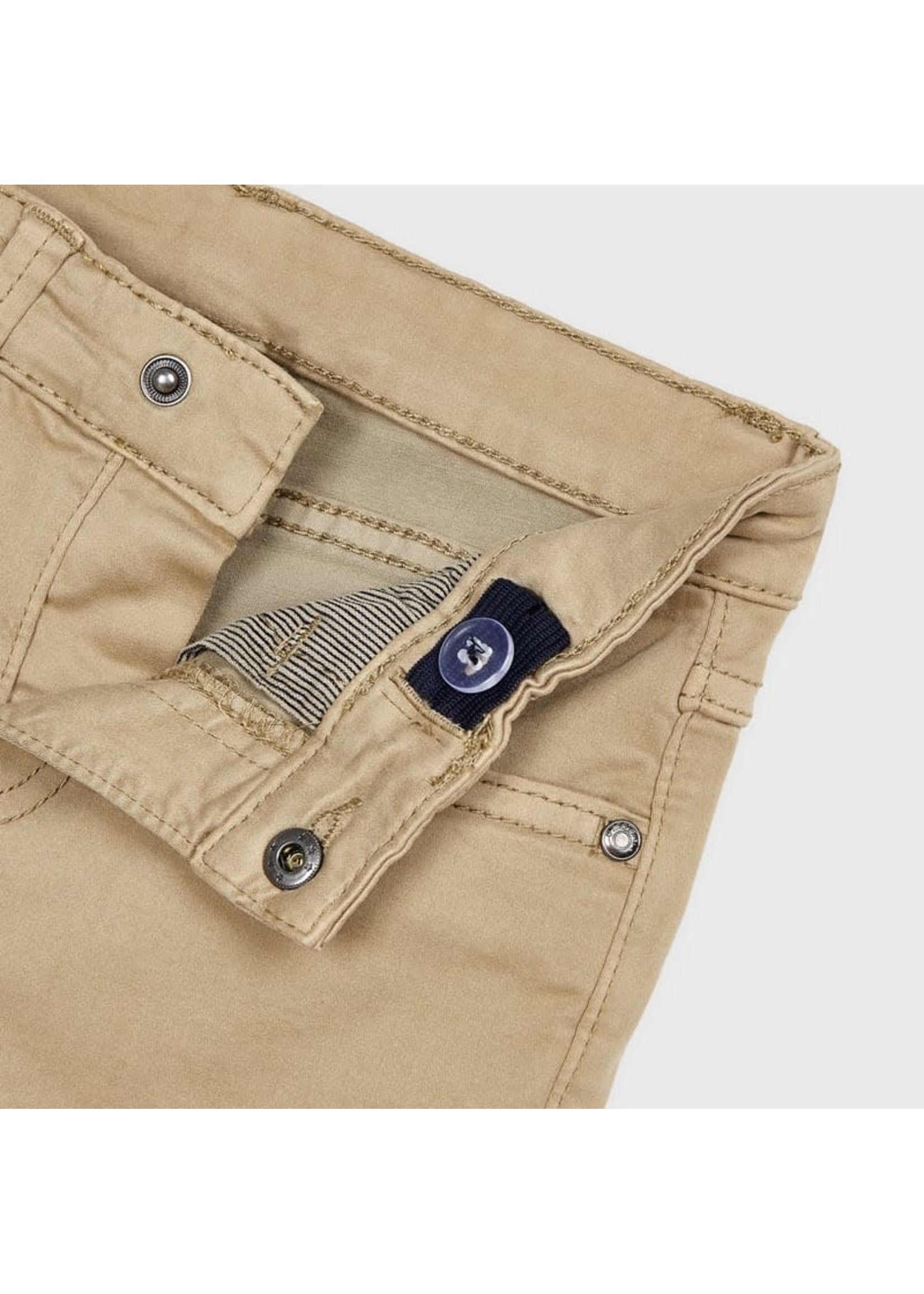 Mayoral Mayoral 5 pocket slim fit basic pant Camel - 20 00517