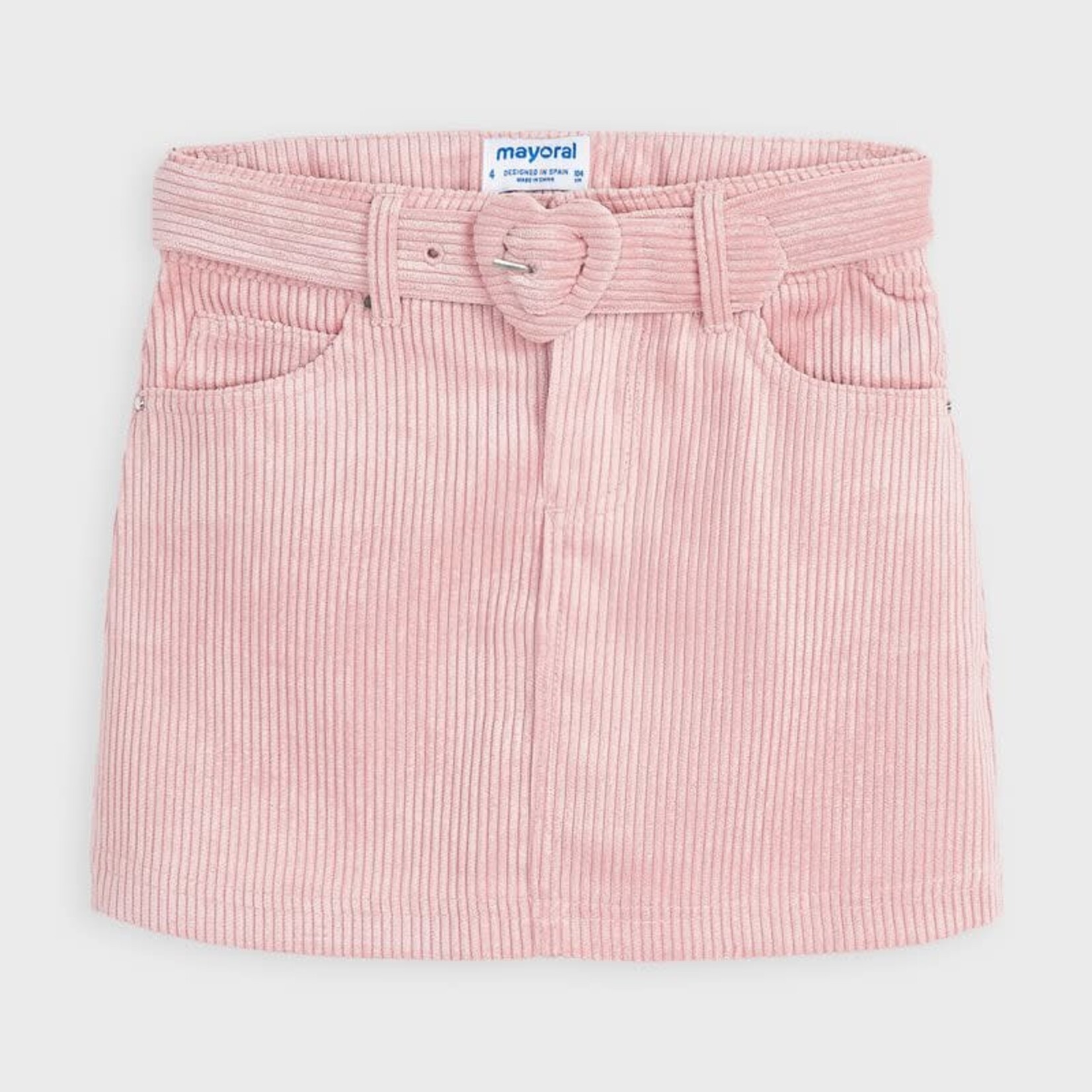 Mayoral Mayoral Shiny corduroy skirt Blush - 20 04959