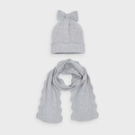 Mayoral Mayoral Lurex set with scarf Steel - 20 10898