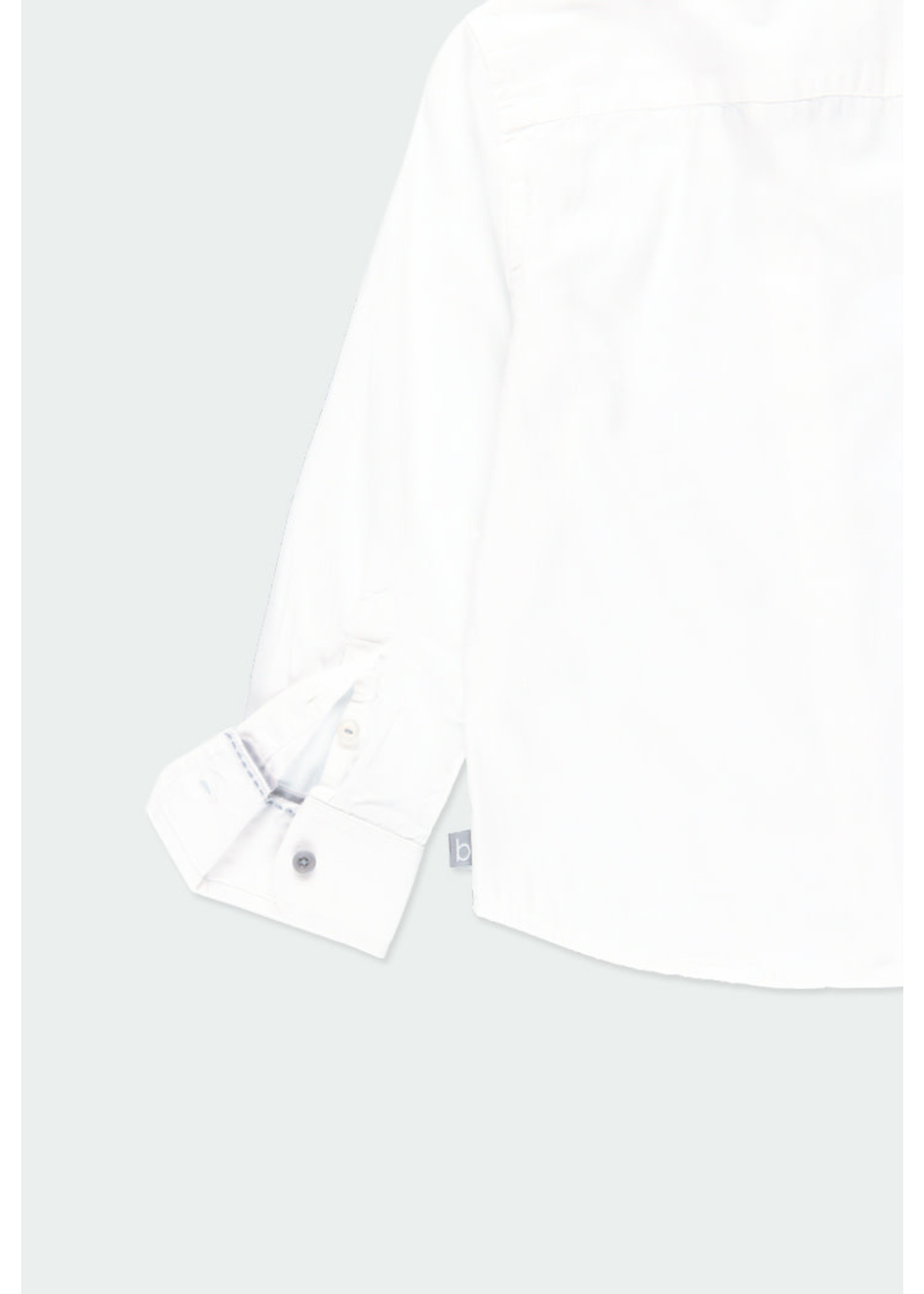 Boboli Boboli Long sleeves shirt for boy WHITE 731012