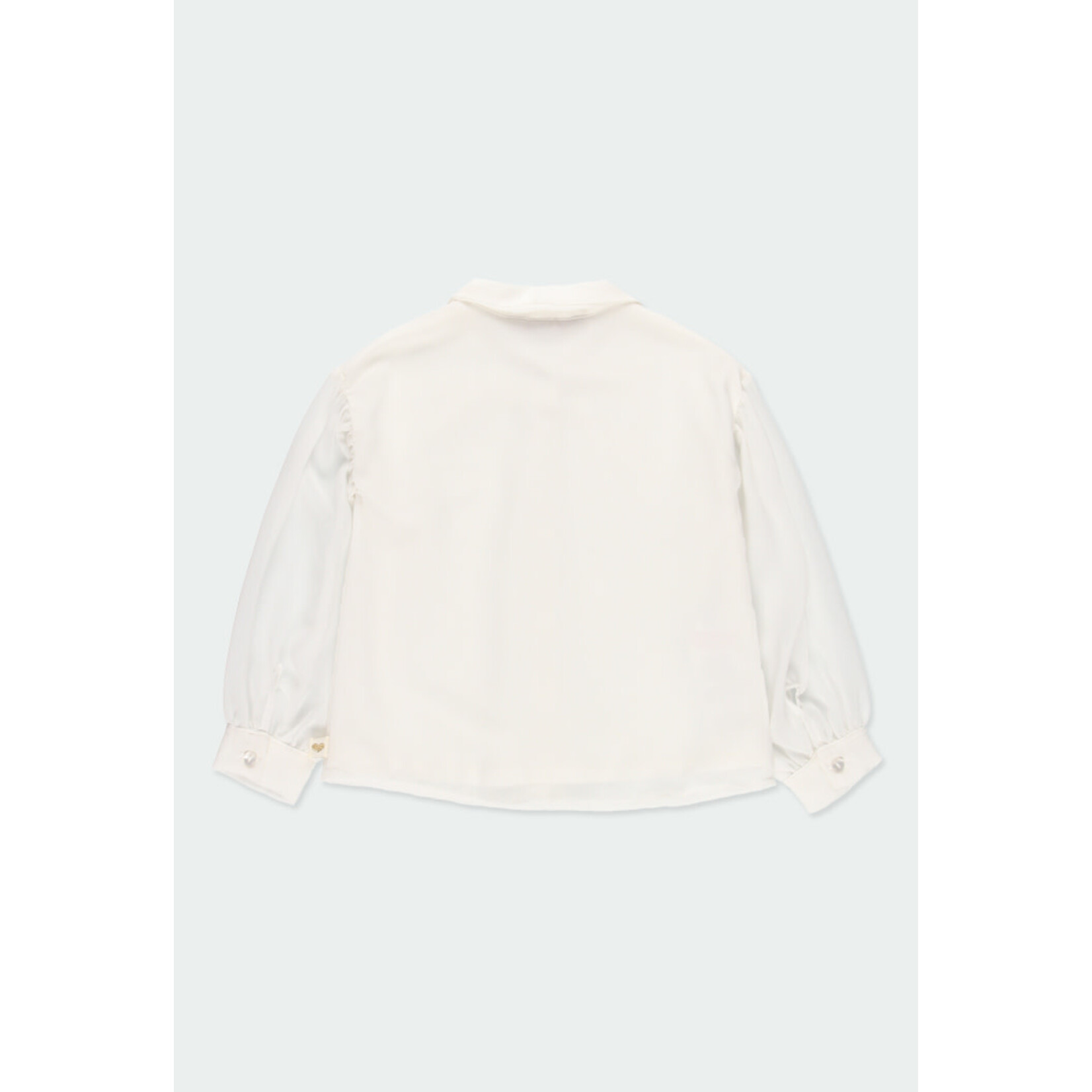 Boboli Boboli Blouse with gauze for girl off white 721022