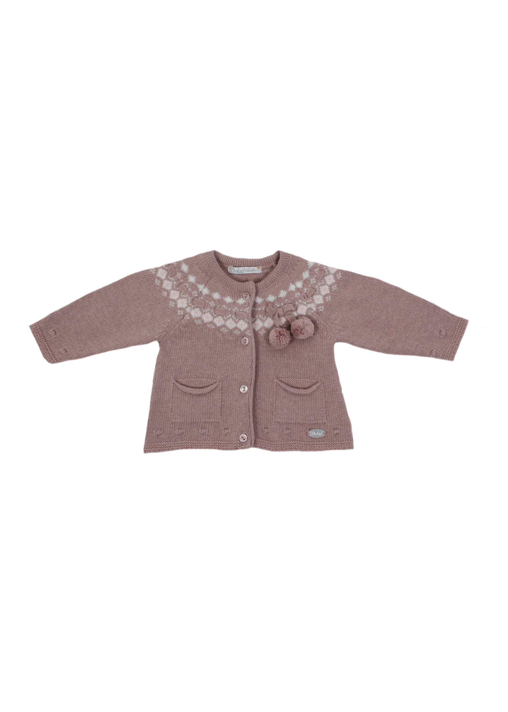 Dr Kid Cardigan (Newborn) 246-Rosa Velho-DK105