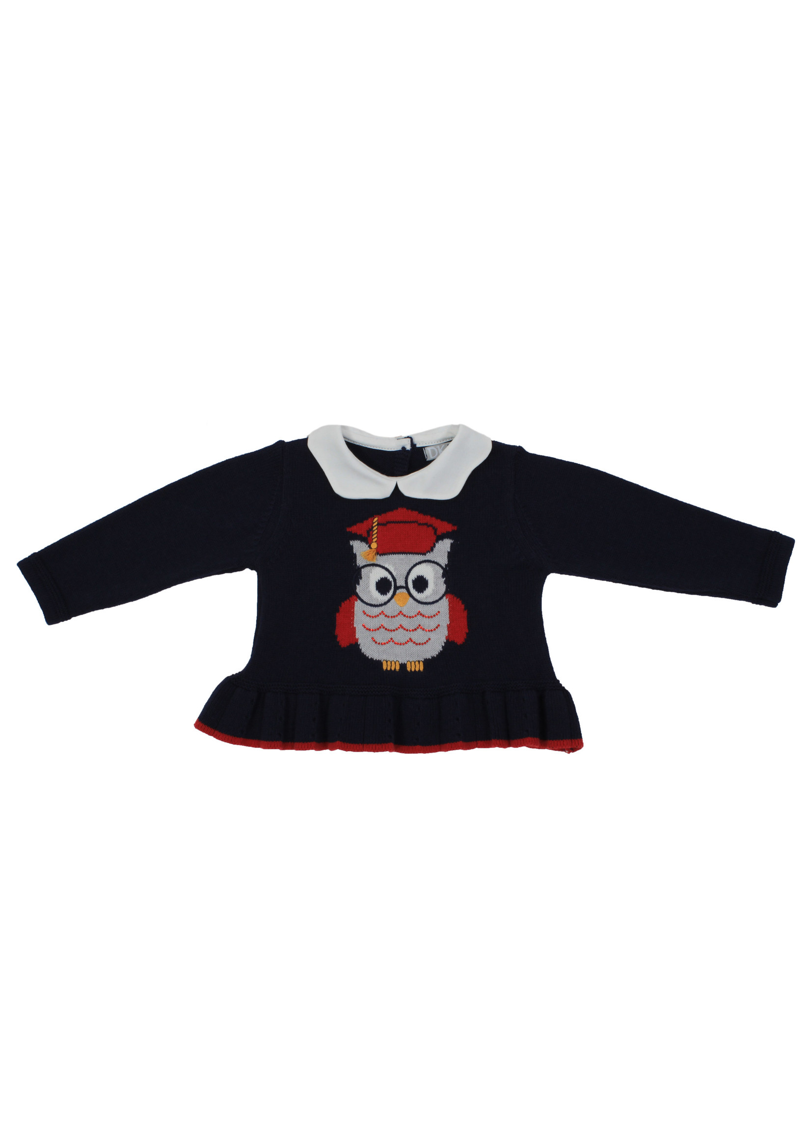 Dr Kid Baby Girl Dress 295-Marinho Esc-DK302