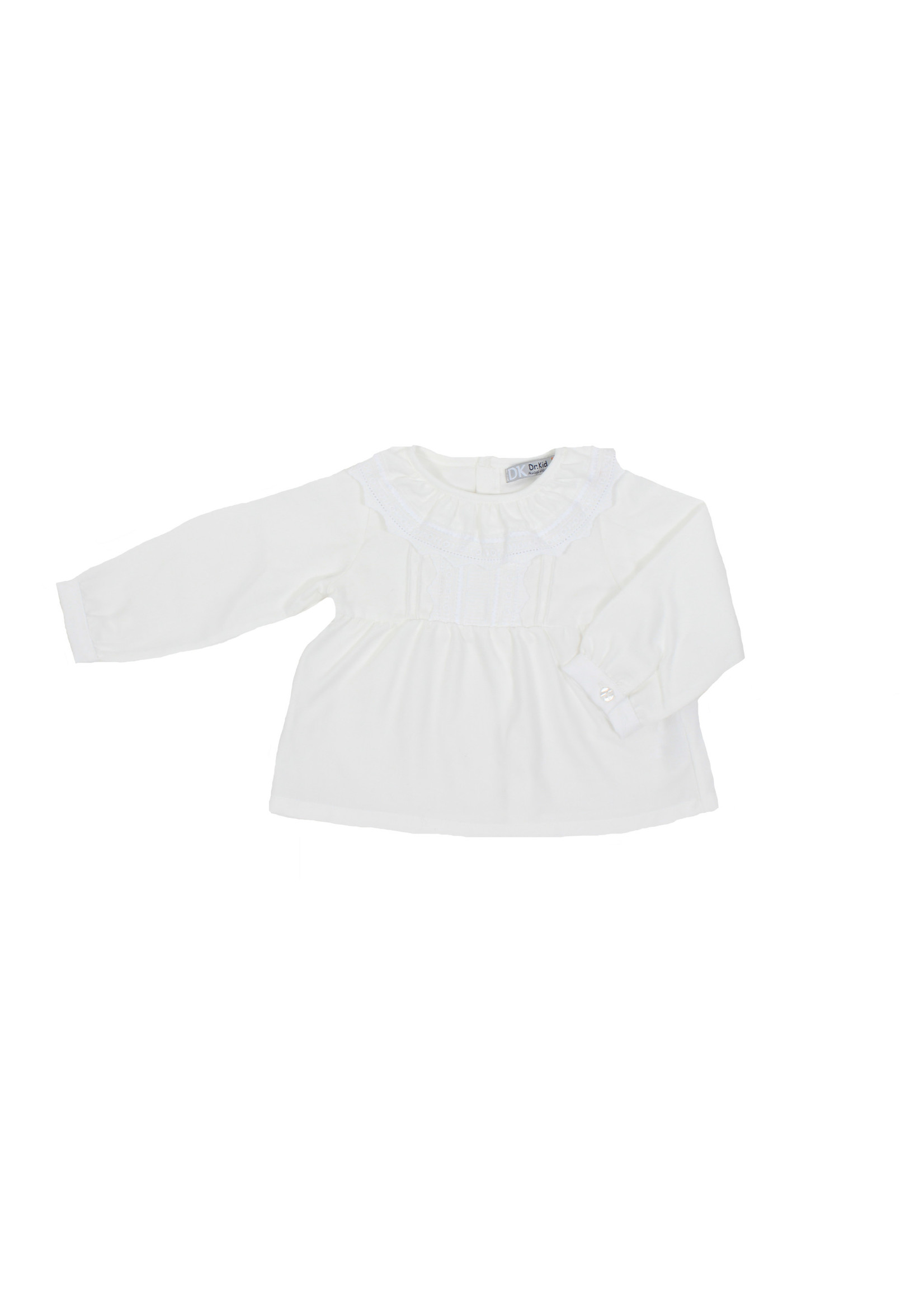 Dr Kid Baby Girl Blouse 000-Branco-DK332