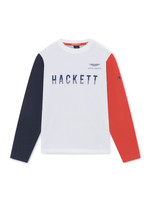 Hackett AMR MULTI LS Y WHITE/MULTI